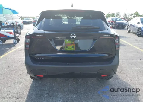 2025 Nissan Kicks Sv Fwd from USA, damaged, VIN 3N8AP6CA3SL328563